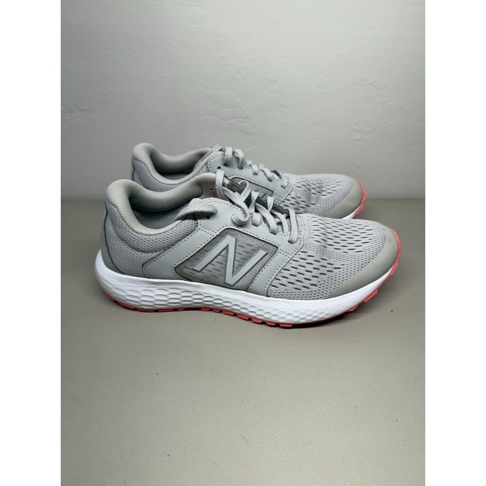 New Balance Womens 520 V5 W520LS5 Gray Running Shoes Sneakers Size 9